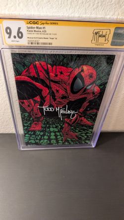 Spider-Man #1 Mexican Foil virgin signed CGC 9.6