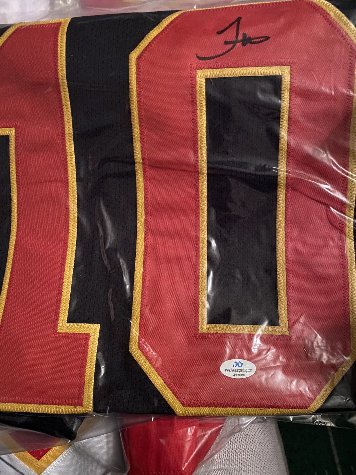 Tyreek Hill #10 black KC Chiefs autographed jersey 