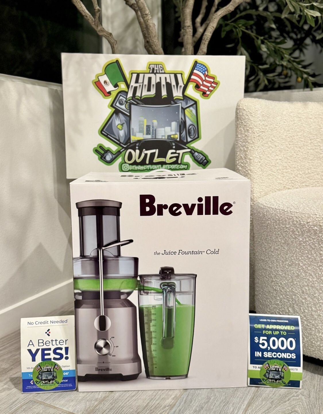 Breville juice fountain cold electric juicer floor model