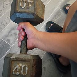 40lb dumbbell weight