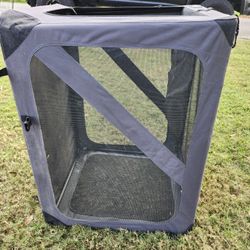 Outdoor Puppy Pet Small Dog Folding Portable Kennel Pet Crate