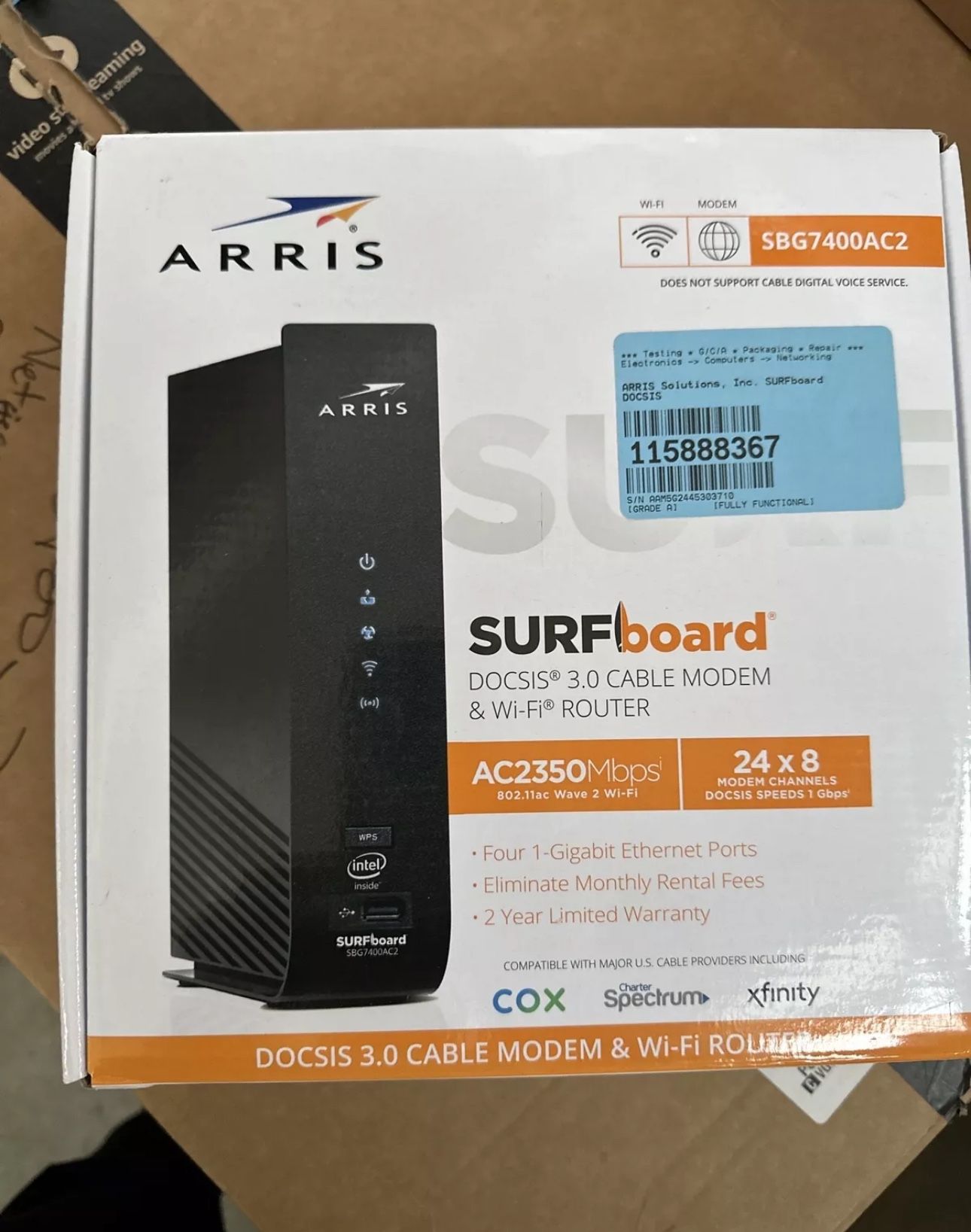 SBG7400AC2 Wifi Router/ Used/ Working