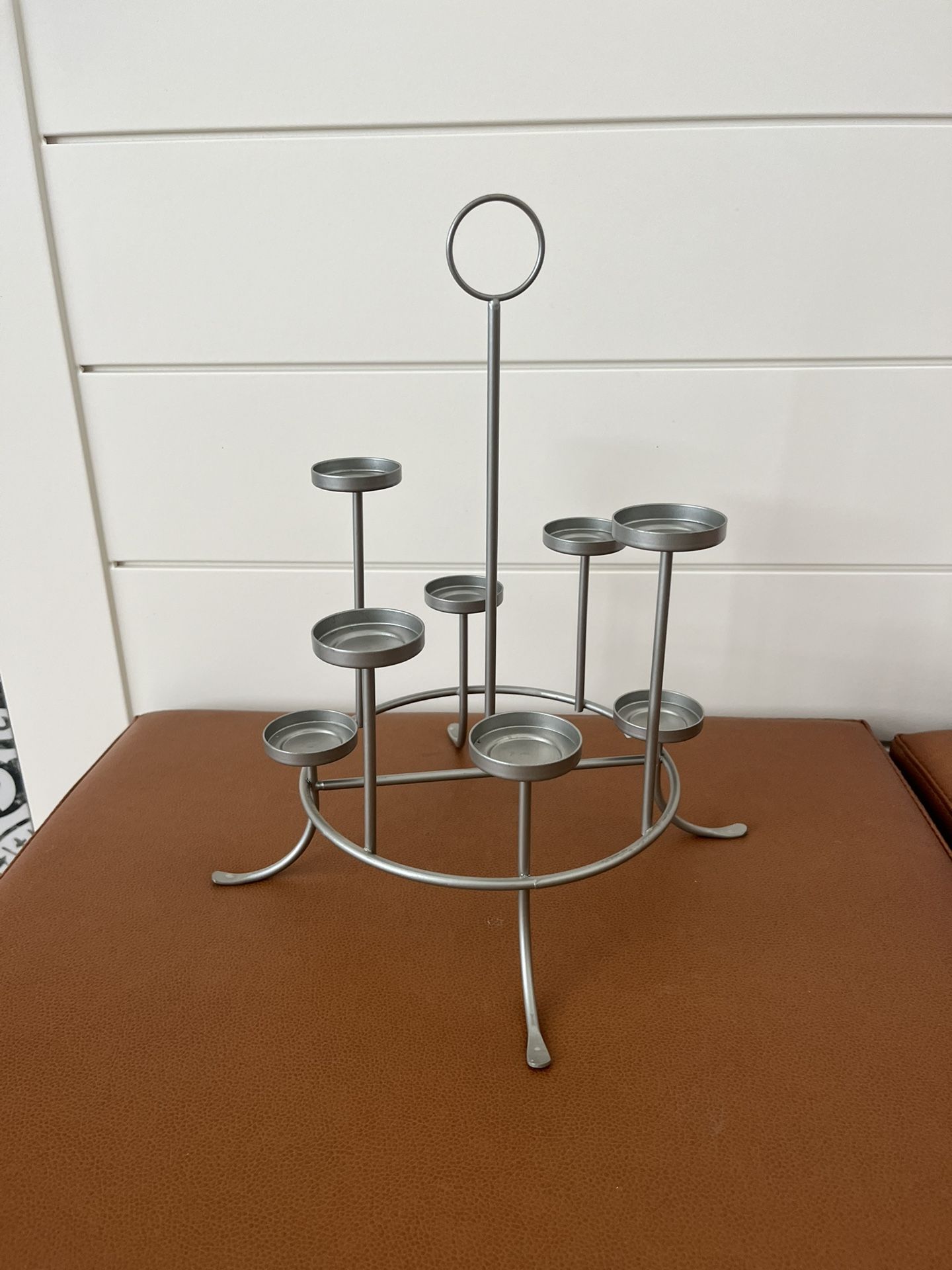 Metal Tea Light Candle Holder $7