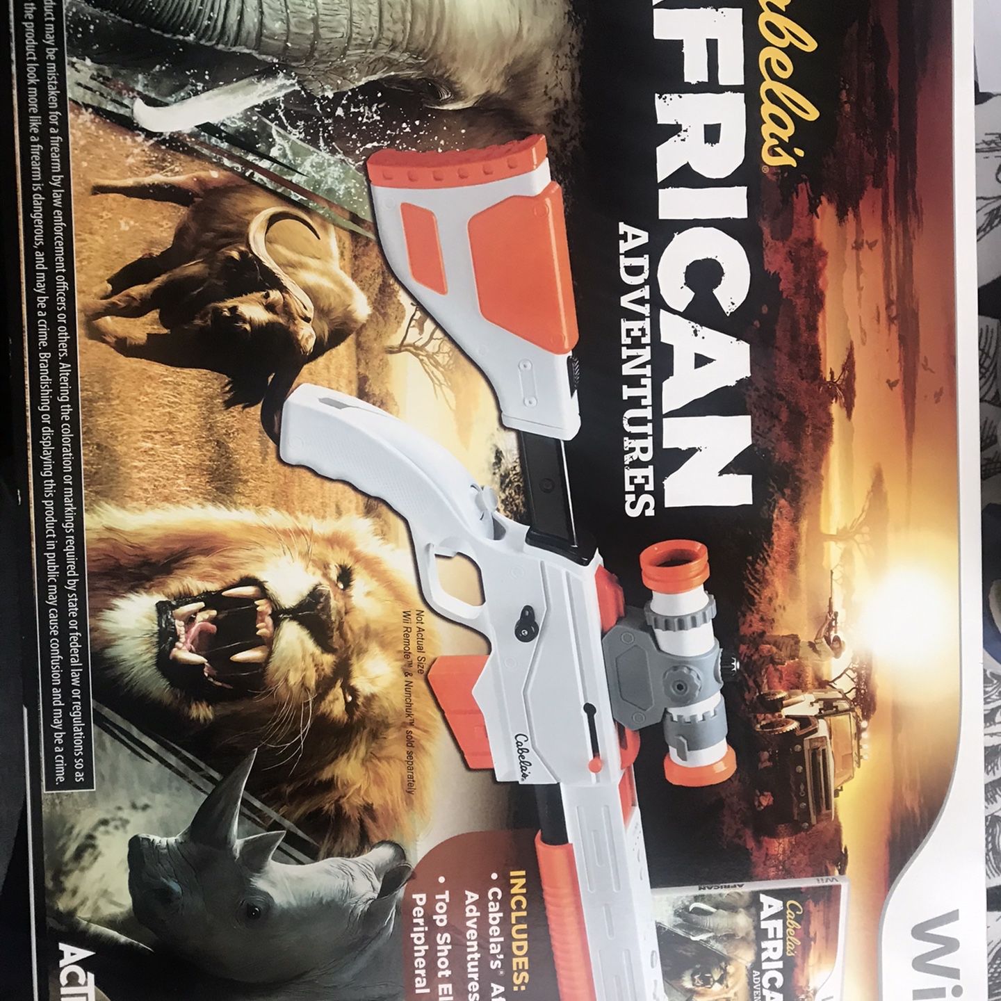 Wii Cabela’s AFRICAN ADVENTURE