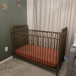 Crib + Matching Changing Table