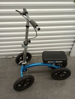 Knee Rover Scooter Walker Blue