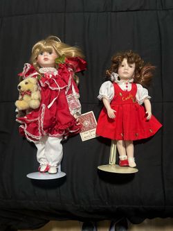 Dynasty dolls collection (glass dolls)  super creepy! lol