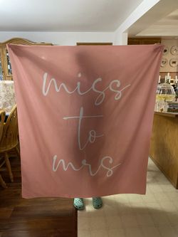 Miss To Mrs Sign