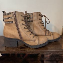 Tan Ankle Boots 