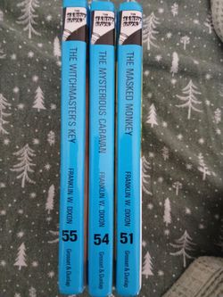 These are Hardy Boys hardcover “flashlight” edition