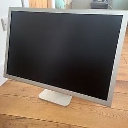 7 Apple Cinema Displays (30” A1083) – For Parts/Repair –Includes Power Bricks & Cables 