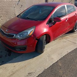 Kia Rio Red 4 Doors