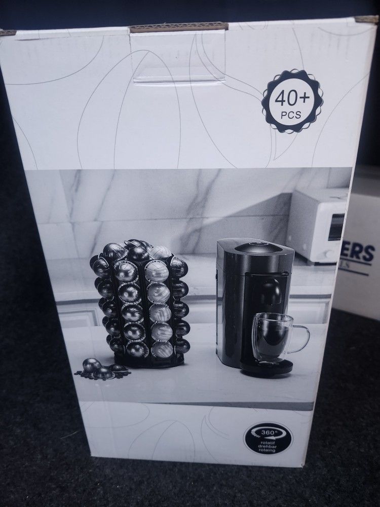 Rice Rat Coffee Pod Carousel Holder