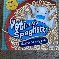 PlayMonster Yeti In My🍝Spaghetti — Silly Children's Game — Hey, Get Out of my Bowl 
