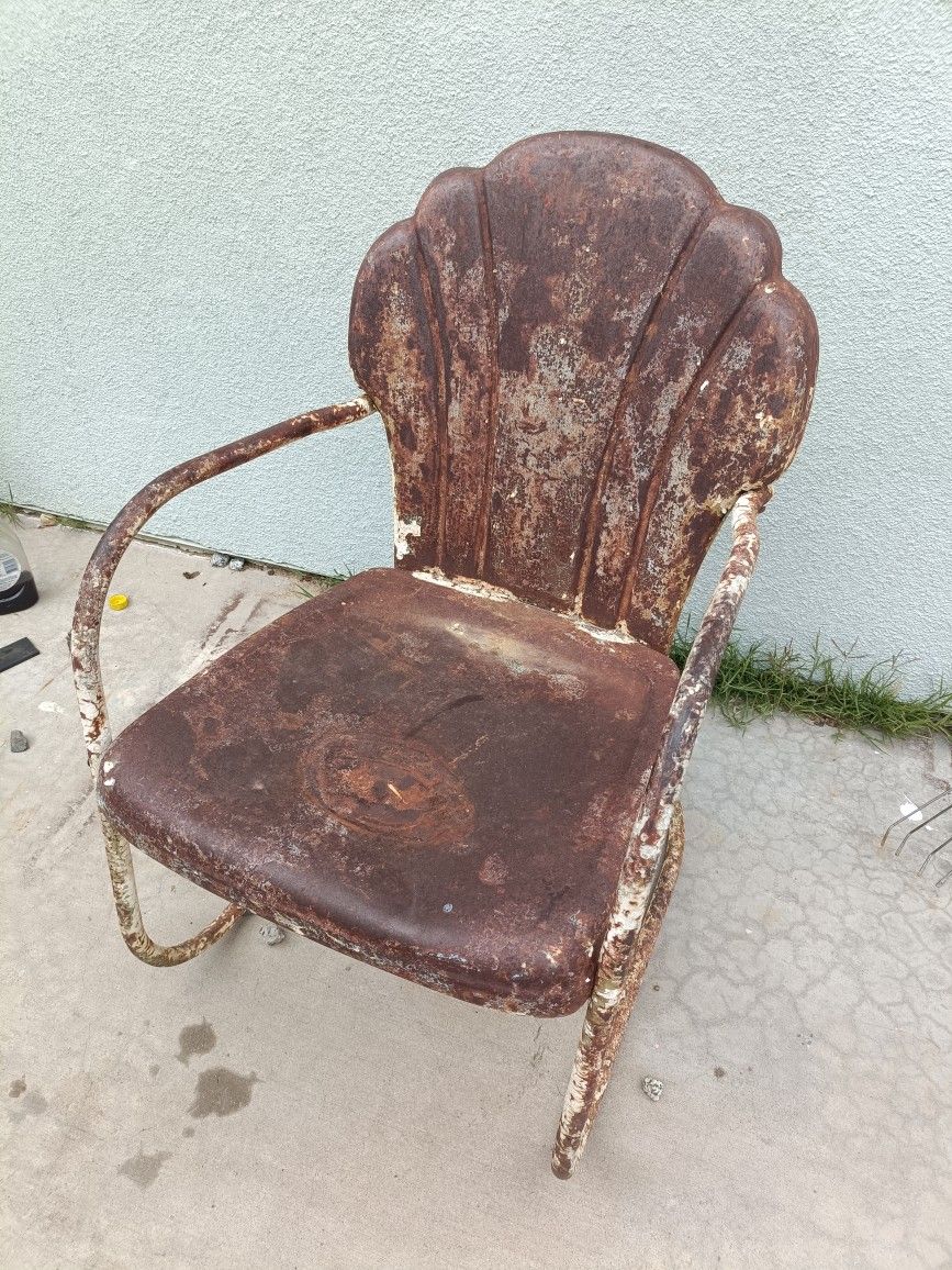 Mid Century Patio Chair