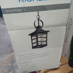 Kicheler Pendant Hanging Light Fixture Outdoor 