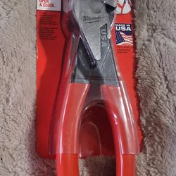 Milwaukee Dipped Grip Cutting Pliers 2pc set
