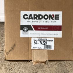 Cardone 54-74229 Unloaded Power Brake Booster Remanufactured