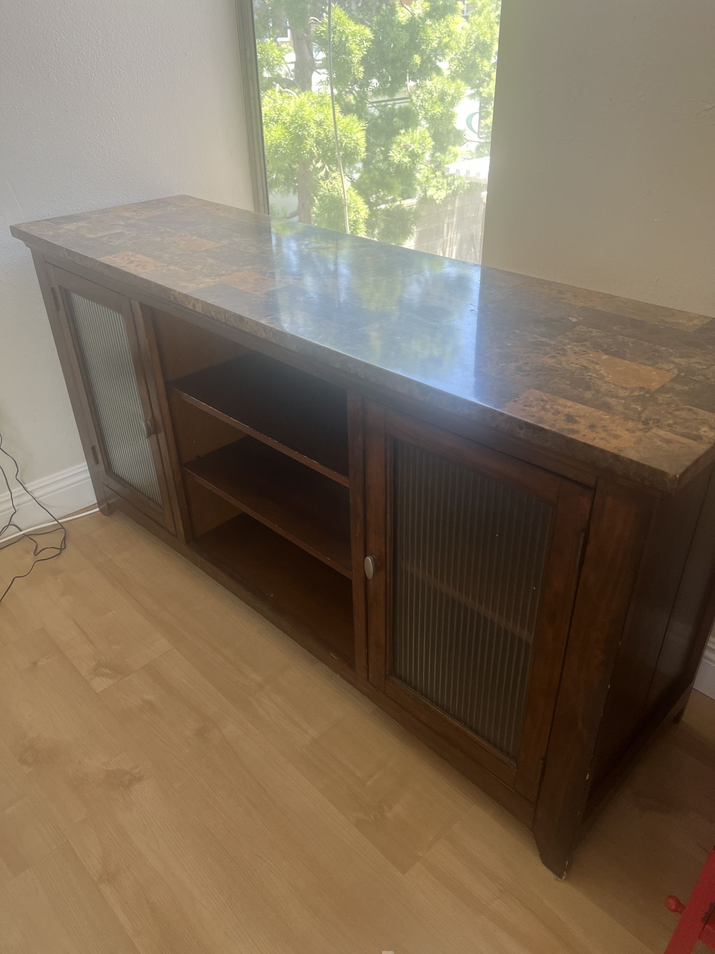 60” TV Console Cabinet