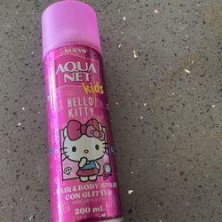 Hello Kitty Sanrio Glitter Hair/body Spray