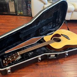 Yamaha FG7OOS Guitar + Gator Heavy duty case+ chromatic tuner 500