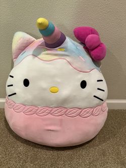 Jumbo Hello Kitty 24" Cupcake Unicorn Sanrio Plush