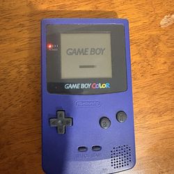 Nintendo Game Boy Color Grape Handheld System