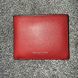 MK Men’s Red Wallet 