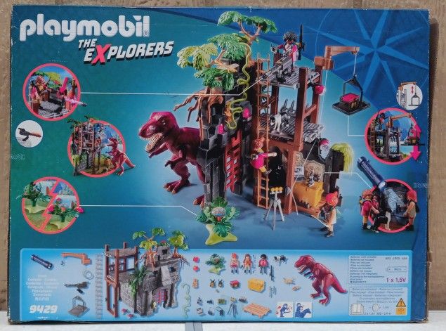 Playmobil The Explorers Hidden Temple with T Rex Dinosaur #9429 (#9) - Main Image