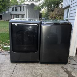 Samsung Washer And Dryer Set (electric)