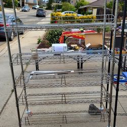 Wire Shelf With Wheels