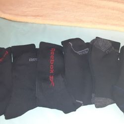 Mens Size 10-12, Reebok Six Pair Of New Socks