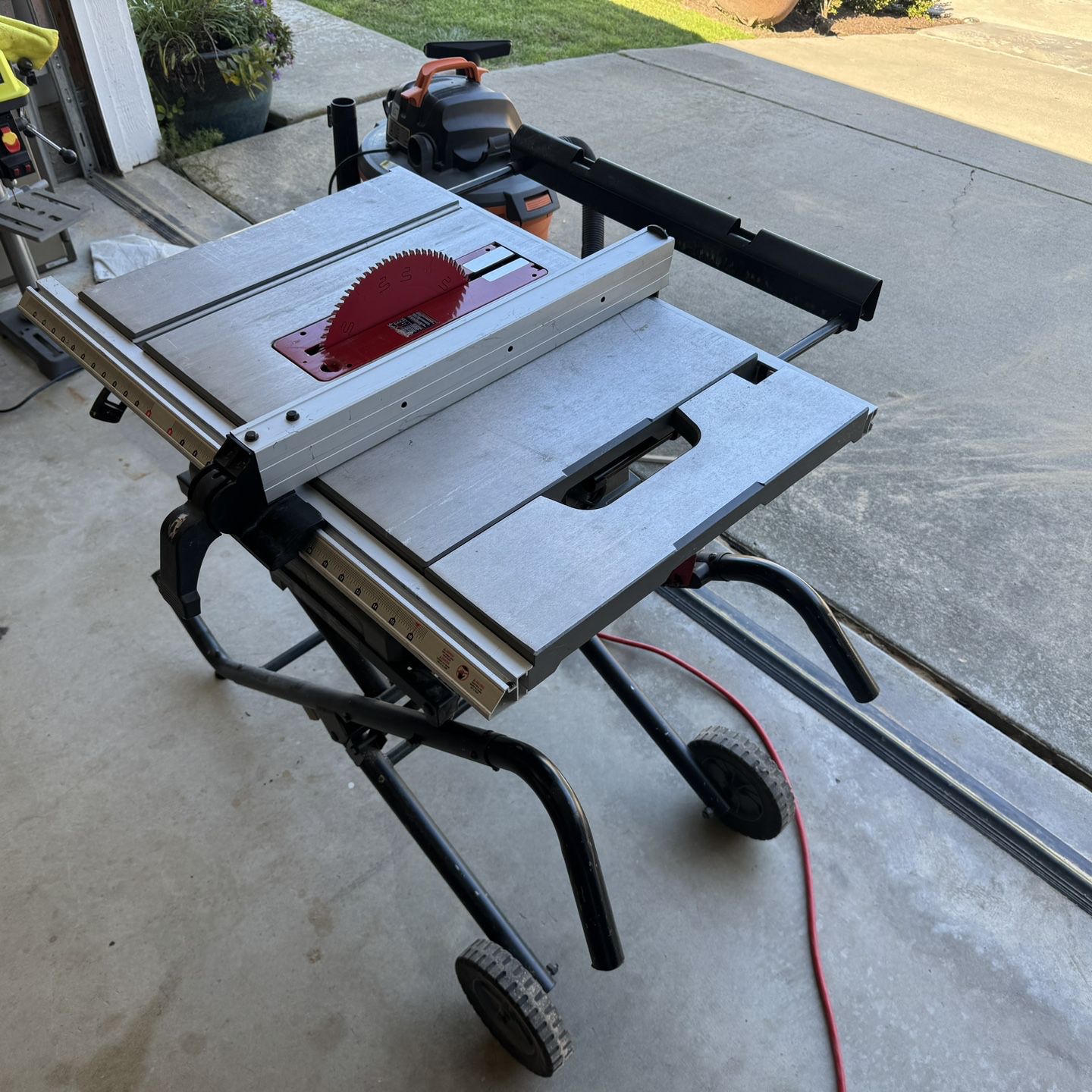 Porter Cable 10” Table Saw & Collapsing Stand 