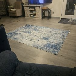 5*7 Blue And White