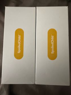 Two bottles of spoiledChild liquid psychology