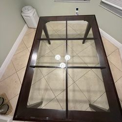 Glass Dining Room Table 