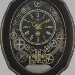 Rhythm Black Clock 