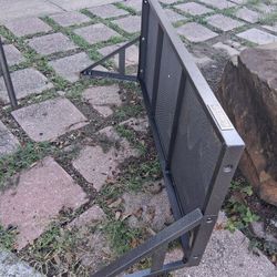 2 Shelf De Metal  45"×20"×17"