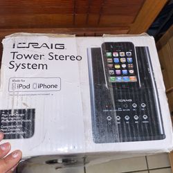 Tower Stereo System