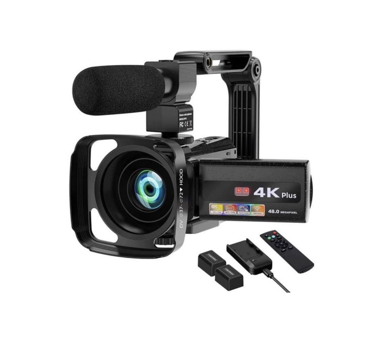 🖤 $80 Brand New In Box 4K Video Camera Camcorder 60FPS 48MP WiFi YouTube