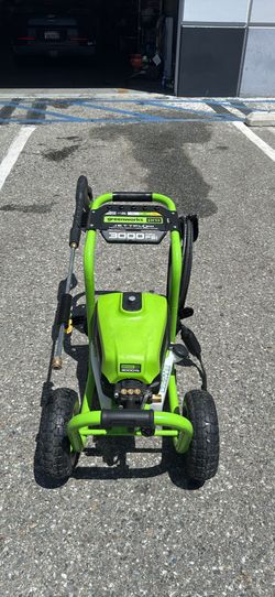 3000 psi pressure washer pro Green works 3000 psi pressure washer pro