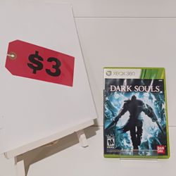 XBOX 360 Dark Souls Bandai Video Game Disc CIB 