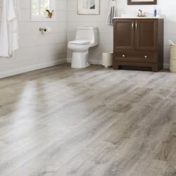 800 SQ FT  - Gray Wood-Look Luxury Vinyl Plank Flooring
