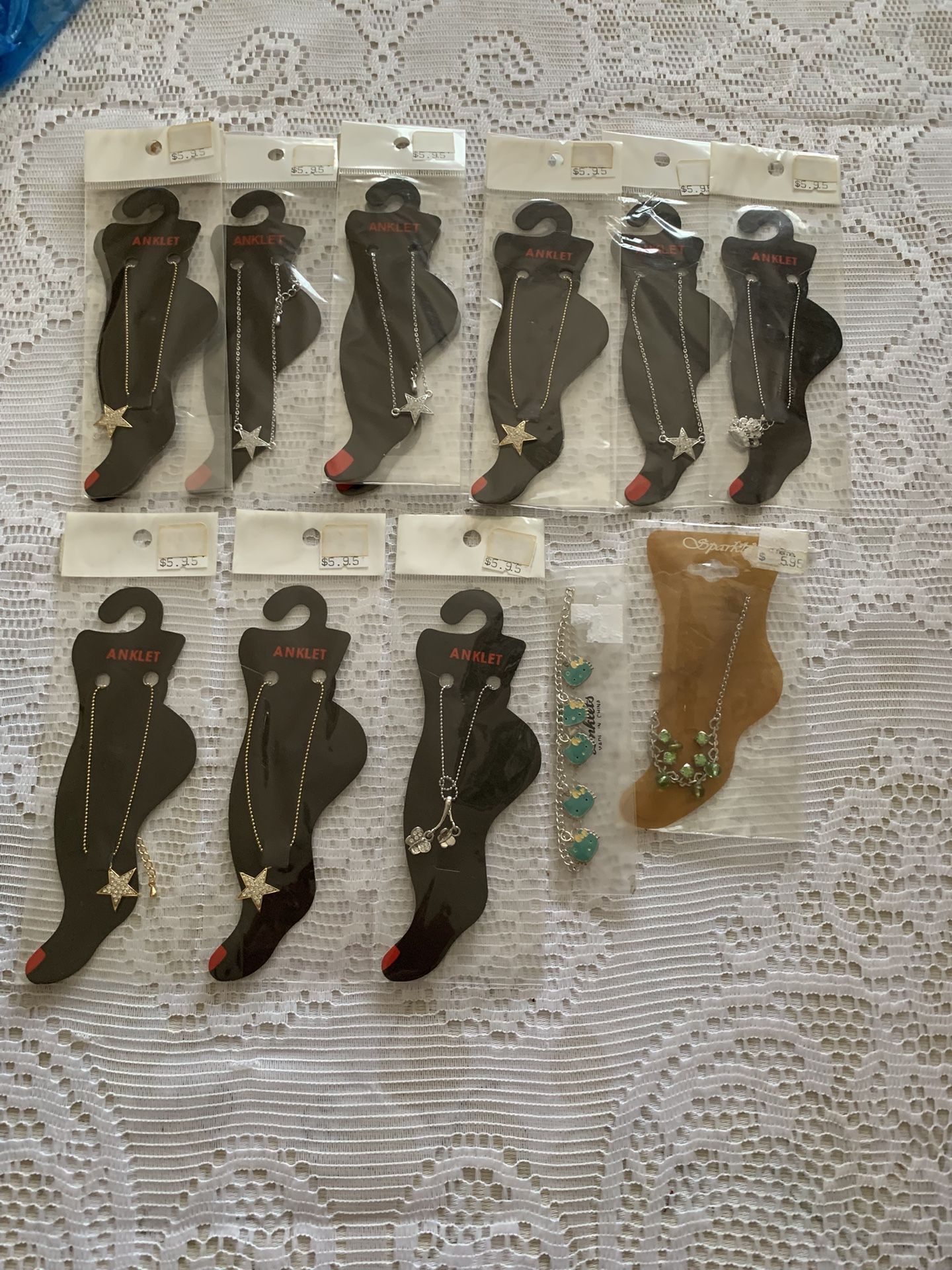 NEW ANKLETS AT $1.00 EACH