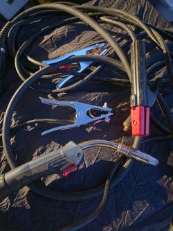MIG Welding Torch & Welding Leads – MB24KD Complete Setup