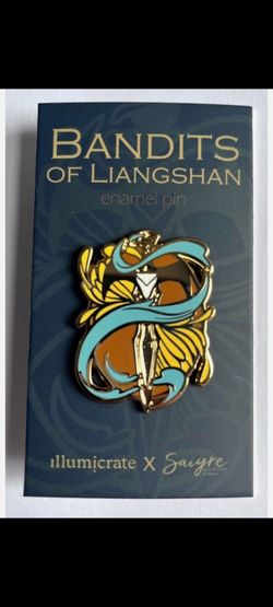Bandits of Liangshan Enamel Pin – Illumicrate x Saiyre