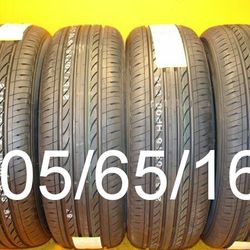 4 New Tires For Sale 205/65/16 We Service Motorcycle Tires