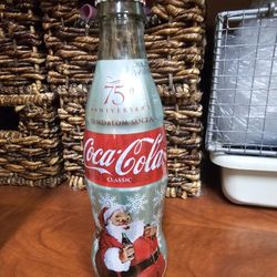 75th Anniversary Coke Bottle Unopened Collectable 