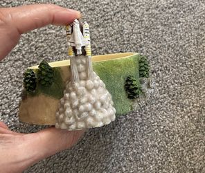 Space Shuttle Candle Holder