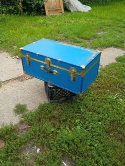 Seward blue luggage box